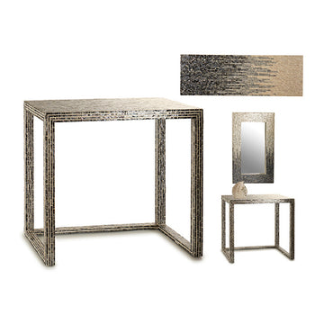 Table Grey Hall Mother of pearl DM (30,5 x 78 x 90,5 cm)