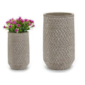 Vase Cement (14,5 x 25 x 14,5 cm)