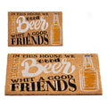 Doormat Beer & Friends Coconut Coconut Fibre (40 x 2 x 60 cm)