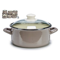 Saucepan Grey (28,5 x 15 x 21,8 cm) (Ø 20 cm)