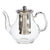 Teapot Classic Large Crystal Transparent Steel (1100 ml)