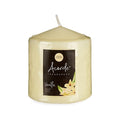 Candle Vanilla Yellow (7 x 8 x 7 cm)