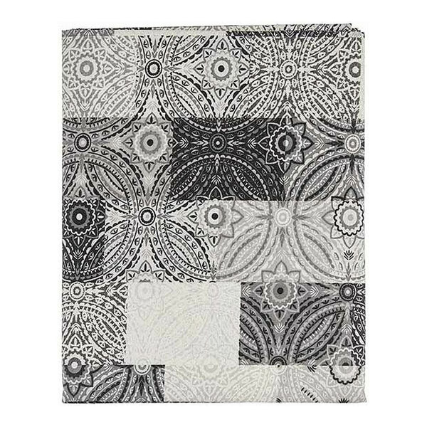 Tablecloth Mandala Thin canvas Grey (140 x 180 cm)