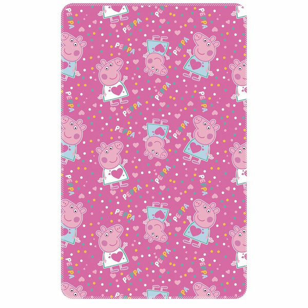 Decke Peppa Pig Cosy Corner Rosa (95 x 150 cm)