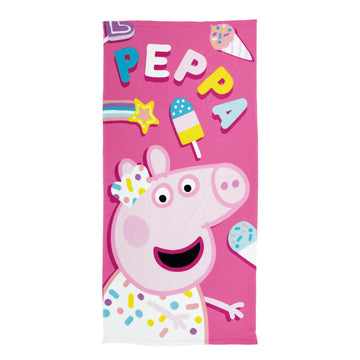 Serviette de toilette Peppa Pig Cosy corner (70 x 140 cm)