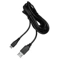 Câble USB vers micro USB Blackfire PS4 Noir