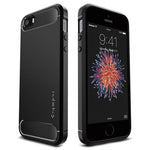 Spigen Rugged Armor case for iPhone 5S / SE black