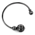 Ladies'Bracelet Folli Follie 1B17T002K Black Stainless steel (6 cm)