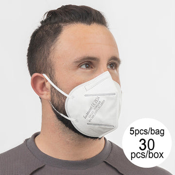 Protective Respirator Mask FFP2 NR YX135 5 layers (pack of 30)