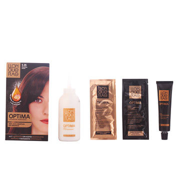 "Llongueras Optima Permanent Hair Colour Ammonia Free 5.35 Chocolate Passion"