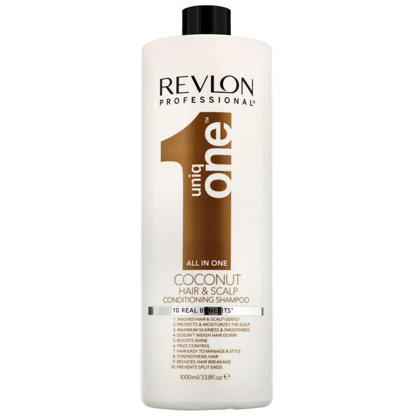 "Revlon Uniq One Coconut Conditioning Shampoo 1000ml"