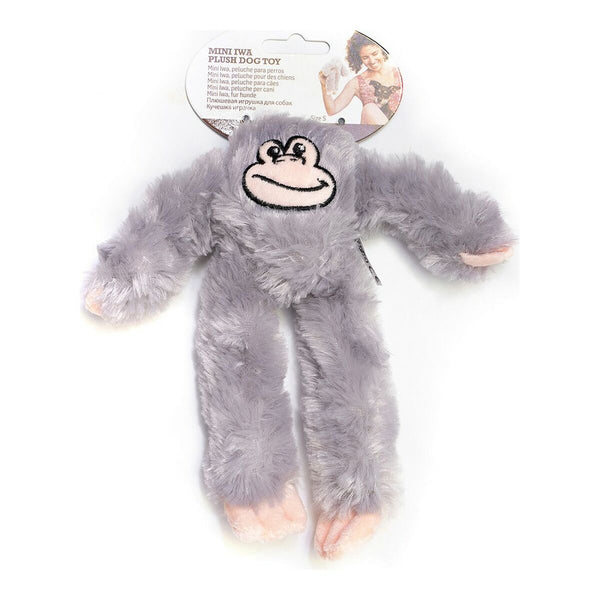 Soft toy for dogs Gloria Iwazaru 11 x 44 x 45 cm Monkey Grey