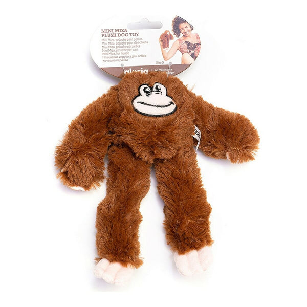 Soft toy for dogs Gloria Mizaru 11 x 44 x 45 cm Monkey Brown