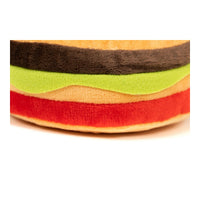 Giocattoli per cani Gloria Hamburdog 14 x 6 cm Sandwich, Hamburger