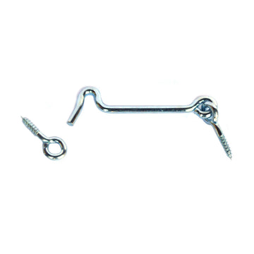 Door latch EDM Screw Eyes 50 mm Zinc Double (50 Units)