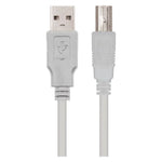 Cavo USB 2.0 NANOCABLE Beige