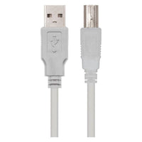 USB 2.0 Cable NANOCABLE Beige
