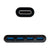 USB C to  USB Adapter NANOCABLE 10.16.4401-BK (10 cm) Black
