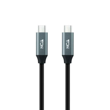 Câble USB C NANOCABLE 10.01.4301-L150 1,5 m Noir 4K Ultra HD