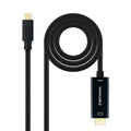 USB C to HDMI Cable NANOCABLE 10.15.5133 3 m Black 4K Ultra HD