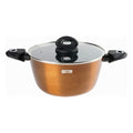 Casserole with lid Quttin Foodie Copper (28 cm)