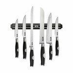 Magnetic knife rack Quttin Black 50 x 4,8 x 2 cm