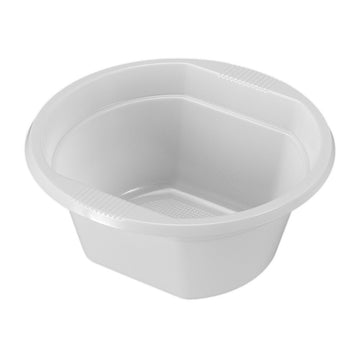 Set of reusable bowls Algon Circular White 250 ml 12 x 12 x 5 cm Plastic 12 Units