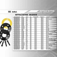 Ensemble de séparateurs OMP OMPS08011501 4x100 54,1 M12 x 1,5 15 mm