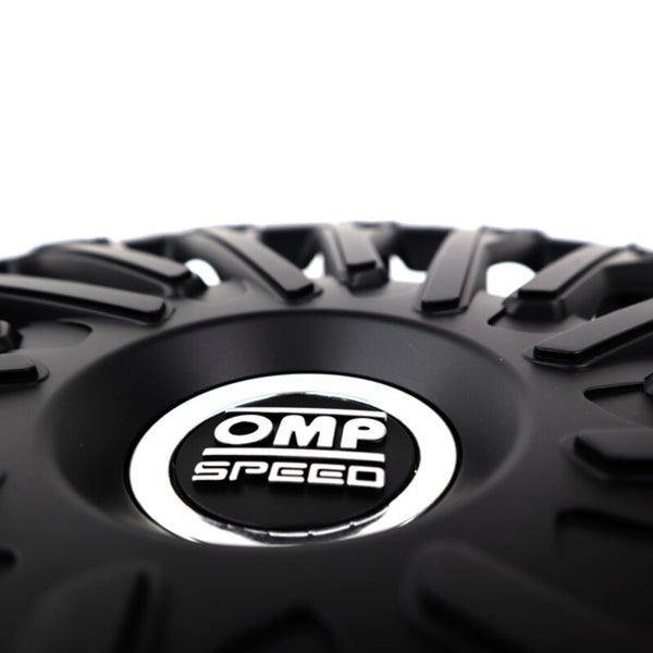 Hubcap OMP Stinger Speed Black 13" (4 uds)