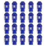 Set Nuts OMP 7075 M12 x 1,25 40 mm 20 uds Blue