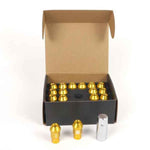 Set Nuts OMP 7075 Gold 40 mm 20 uds M12 x 1,25