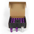 Set Nuts OMP 7075 40 mm M12 x 1,50 20 uds Violet