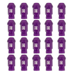 Set Vis OMP 7075 40 mm M12 x 1,50 20 uds Violet