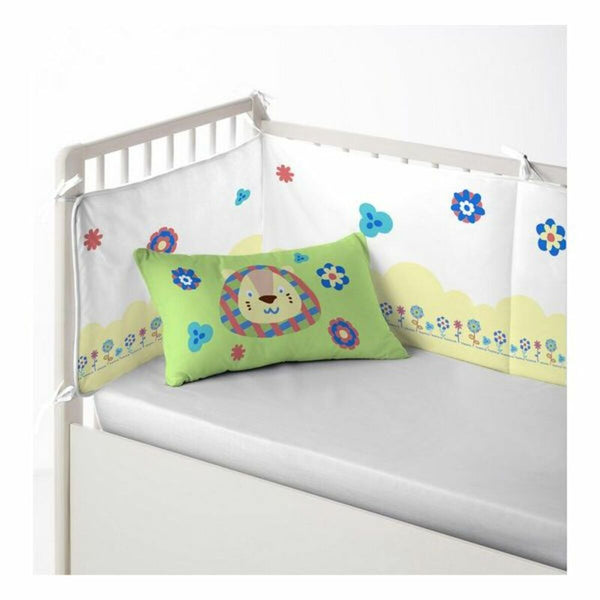Cot protector Cool Kids Funny Lion (60 x 60 x 60 + 40 cm)