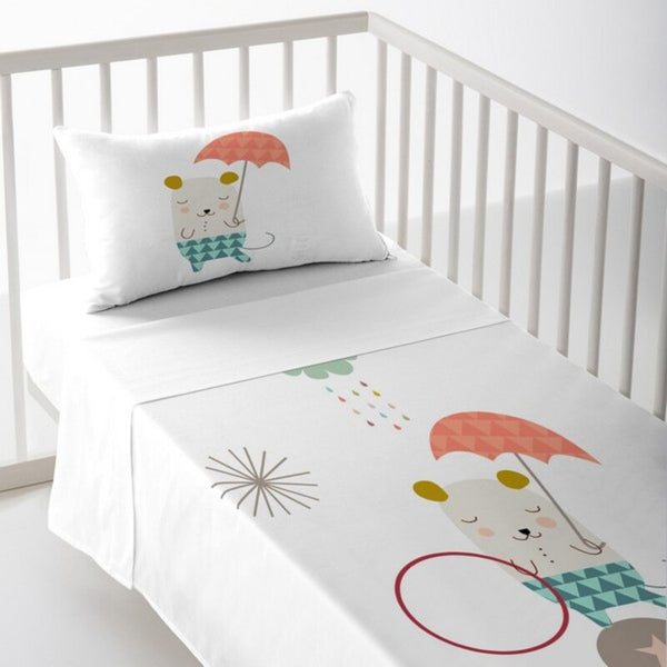 Cot Bedding Set Haciendo el Indio Circus Teddy (120 x 180 cm)