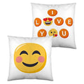 Cushion with Filling Emoji I Love You (40 x 40 cm)