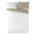 Nordic cover Naturals Bicolor White Linen