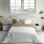 Nordic cover Naturals Bicolor White Linen