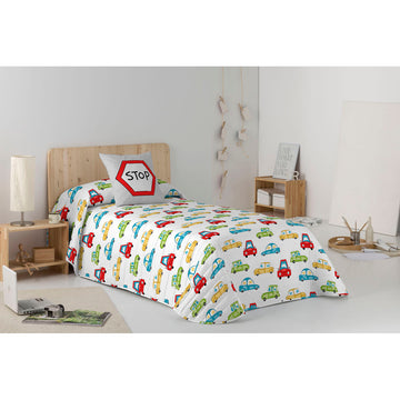 Reversible Bedspread Scalextric Cool Kids 180 x 260 cm