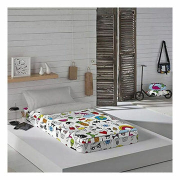 Quilted Zipper Bedding Costura Cool Icons 90 x 190 cm (Single)