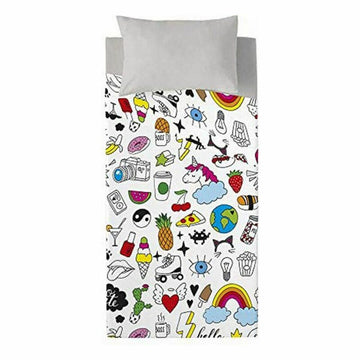 Top sheet Costura Cool Icons 160 x 270 cm (Single)