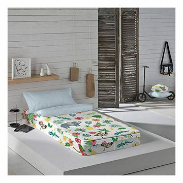 Quilted Zipper Bedding Costura Jungle Exotic 90 x 190 cm (Single)