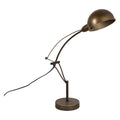 Desk lamp Black Brass (18 x 37 x 68 cm)