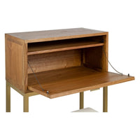 Desk Stay Stool Mindi wood (80 x 40 x 75cm)
