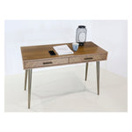 Desk Modern walnut (120 x 50 x 70 cm)