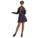 Costume for Adults My Other Me Air Hostess Aeroplane Pilot (3 Pieces)