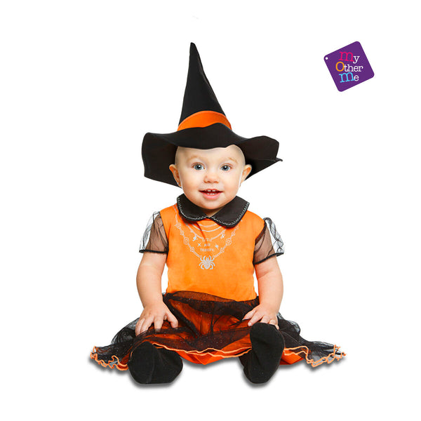 Costume for Babies My Other Me Witch Orange (2 Pieces)