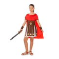 Costume for Children My Other Me Female Roman Warrior (4 Pieces)