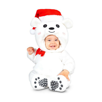 Costume for Babies My Other Me White Bear (3 Pieces)