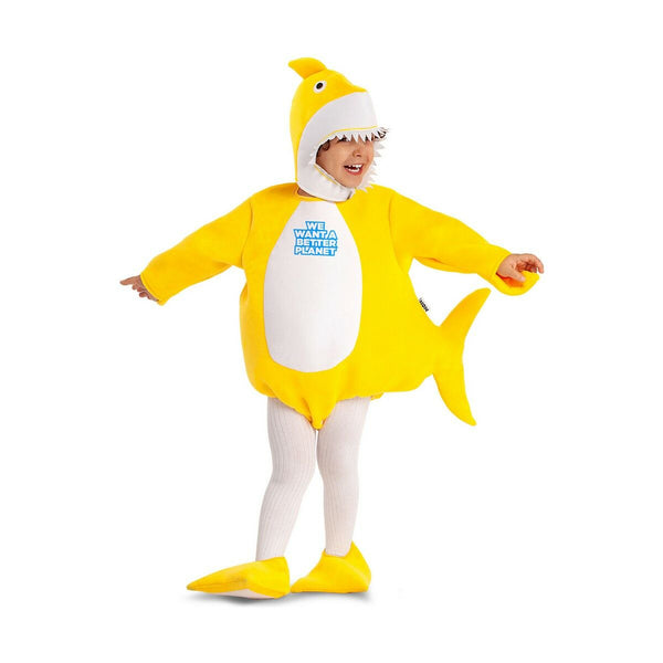 Costume for Children My Other Me Yellow Shark (3 Pieces)